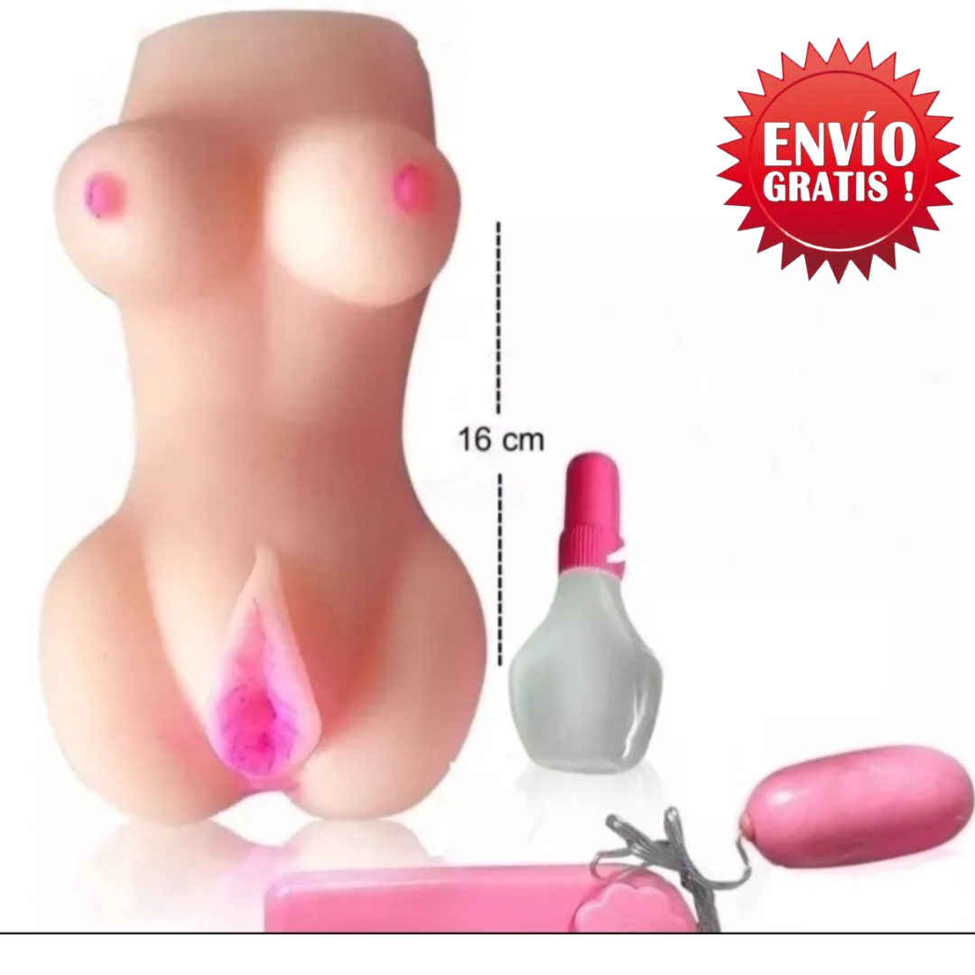 Vagina Vibradora Realista Cuerpito